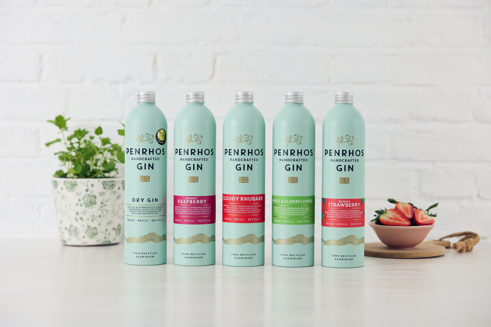 The bottle that stands out on the shelf