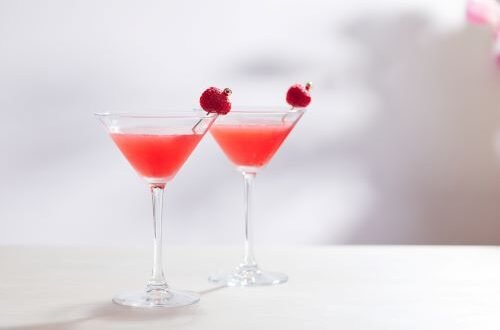 Non alcoholic cosmopolitan