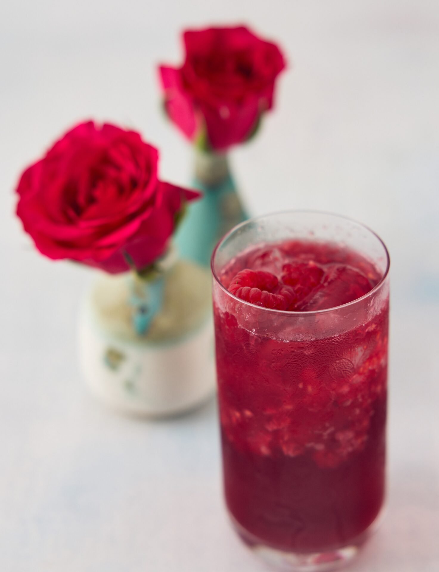 Flora Dora Cocktail with Gin, British Cassis and Ginger Ale