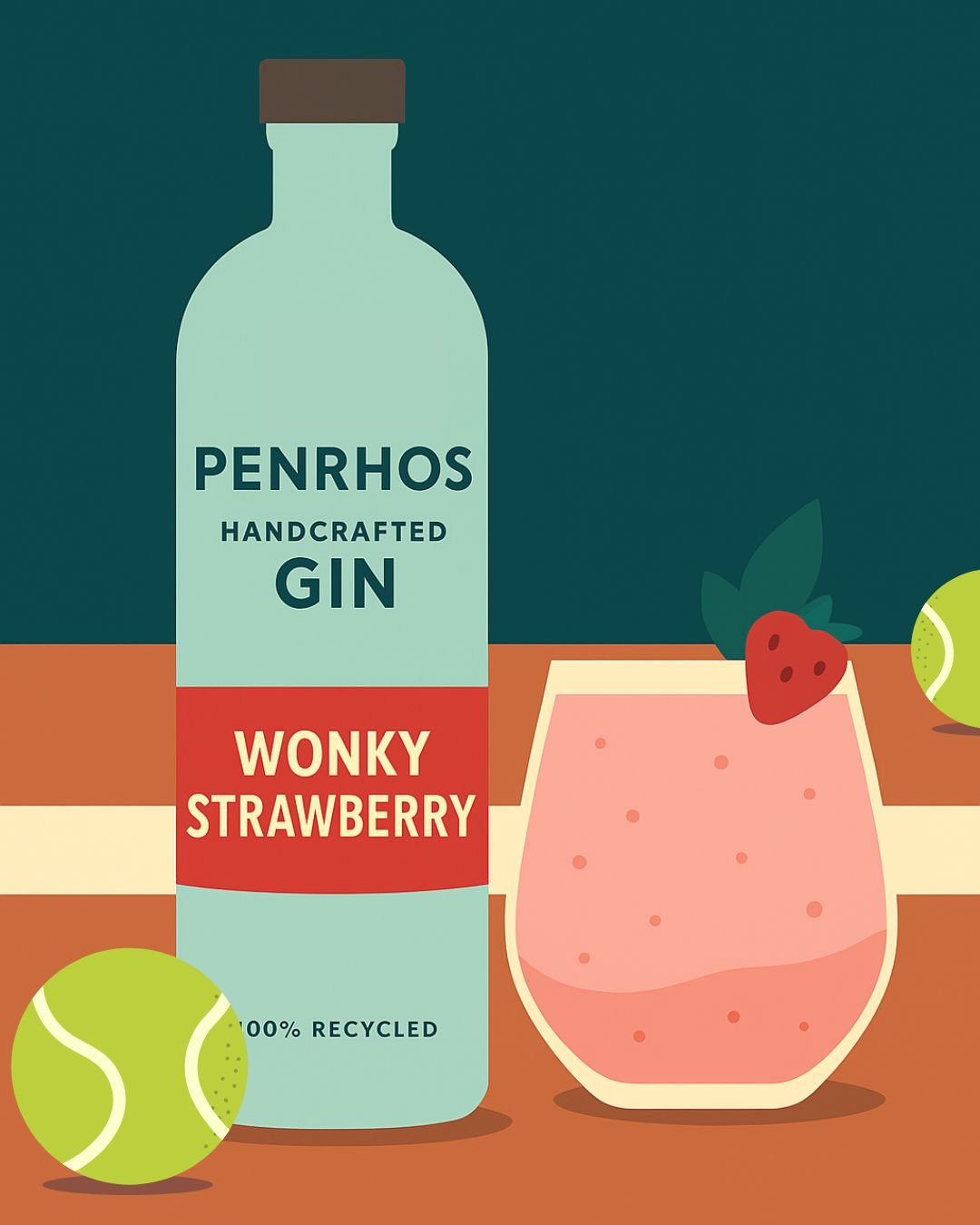Strawberries and Cream cocktail